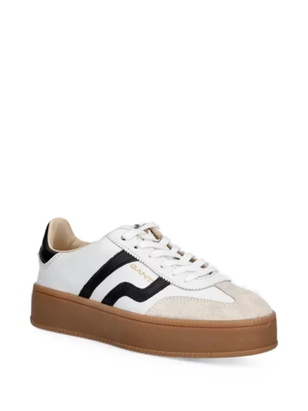 Sneakerși Gant cu platformă alb