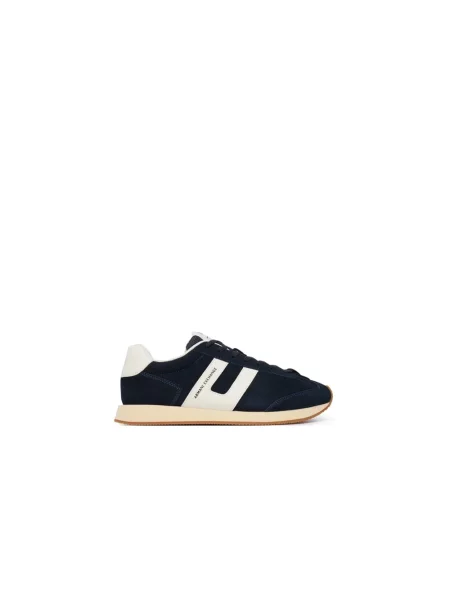 Armani Exchange Sneakersy Granatowy czarne