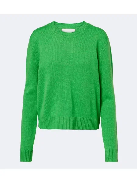Pulover Lisa Yang din cașmir verde