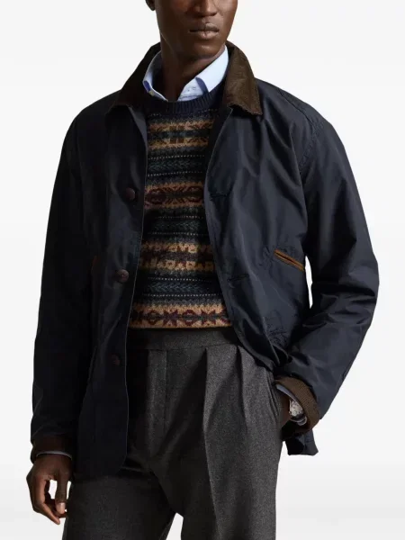 Șosete Polo Ralph Lauren cu broderie în carouri de flanelă verde