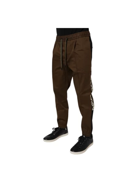 Joggery Dolce And Gabbana brązowe