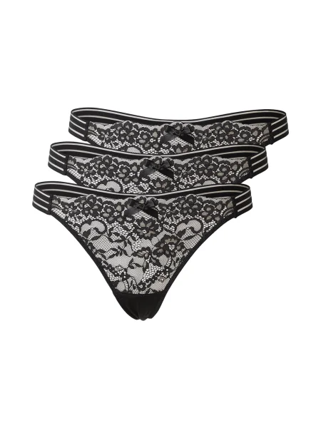 Hunkemöller Tanga Sully' negru