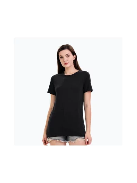 Футболка термічна WOOLCANO Merino чорний