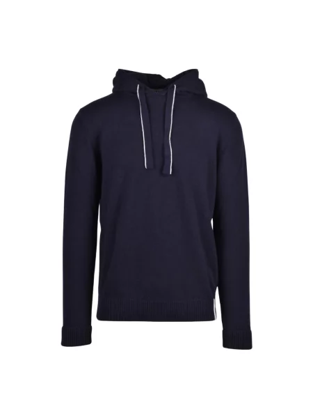 Bluza Alpha Studio wełniana niebieska