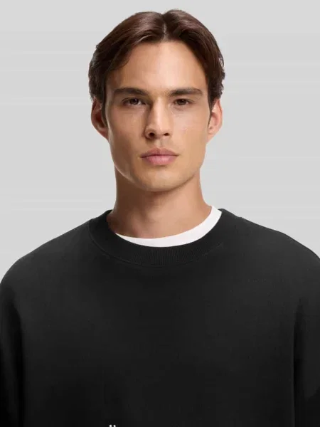 HUGO bluza Darislong czarna