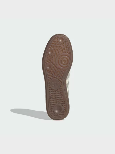 Кожаные кеды Adidas бежевые