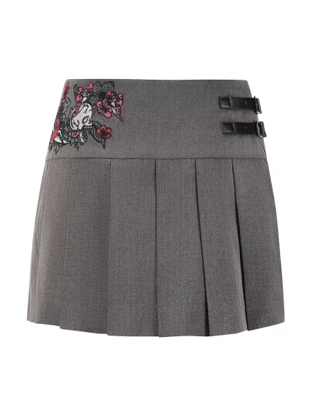 Ed Hardy Sukně šedá