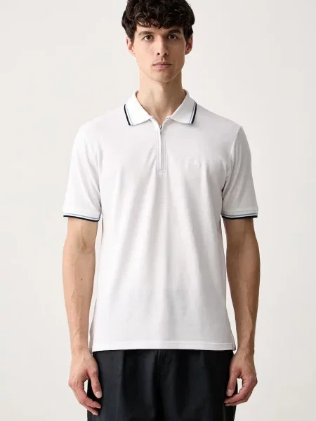 Lindbergh polo tričko pánske biela