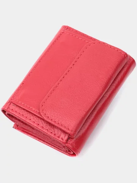ST Leather Accessories Гаманець Шкіра червоний