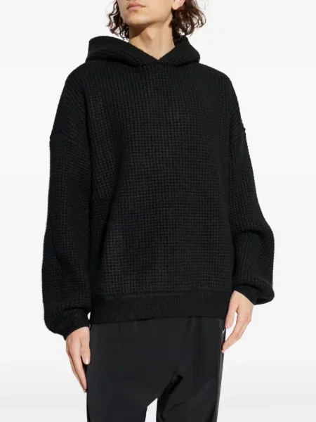 Majica s kapuljačom Fear Of God Essentials s kapuljačom crna