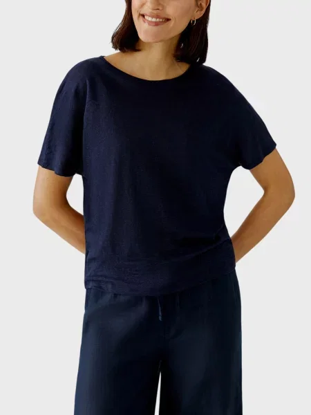 Футболка Oui синя