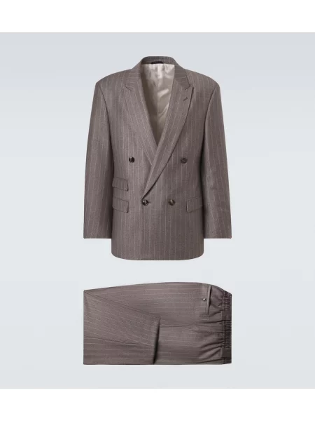 Costum Giorgio Armani de lână gri
