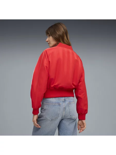 Kurtka FUTURE.PUMA.ARCHIVE o kroju oversize Odzież XXS czerwony
