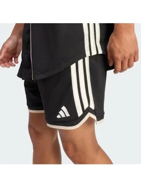 Adidas Sportske kratke hlače Stadium Crna bijela