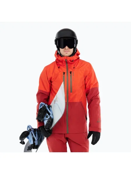 Férfi snowboard dzseki Protest Prtbakie burnt orange Prtbakie narancsszínű