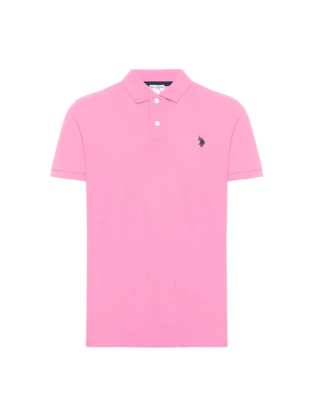 Koszulka polo U.s Polo Assn. różowa