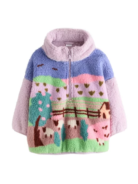 Next Pulover indigo / deschis / lila / roz verde
