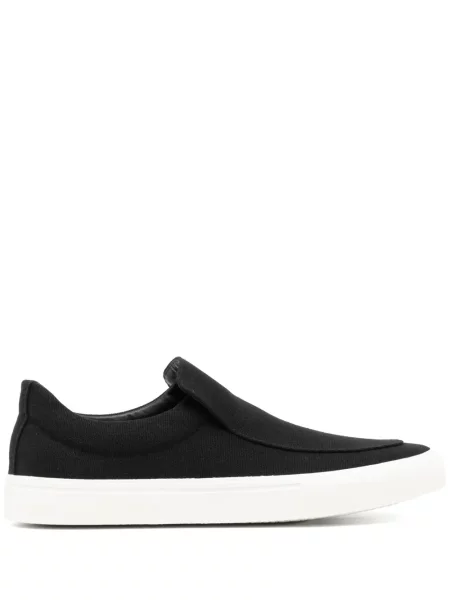 Sneakerși James Perse din canvas negru
