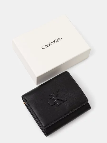 Calvin Klein портфейл дамски черно