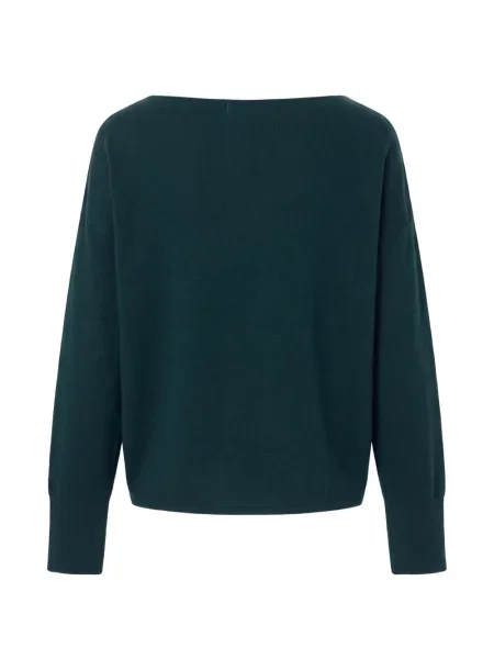Pulover The Sei asimetric drapat verde