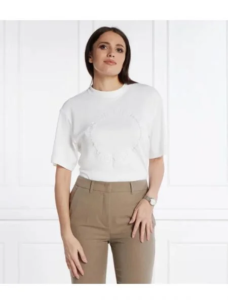 Calvin Klein Tricou | Relaxed fit alb