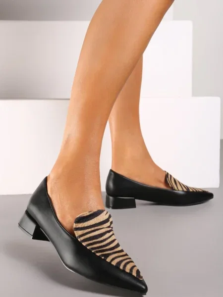 Pantofi casual negri