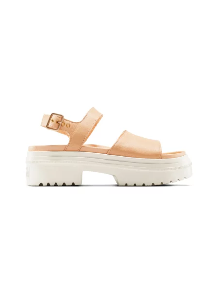 Converse Chuck Taylor All Star Lugged Heel Sandal Kobiety Sandały Converse Size: brązowy