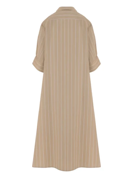Rochie Jil Sander cu dungi de costum
