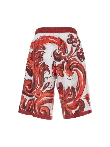 Bermudy Dolce And Gabbana czerwone