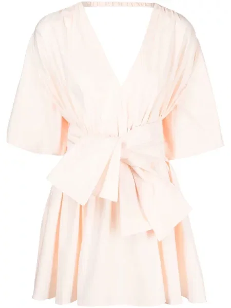 Rochie mini Acler de costum roz