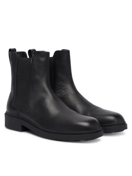 Боти тип челси Calvin Klein Dress Lug Chelsea Boot Lth черен