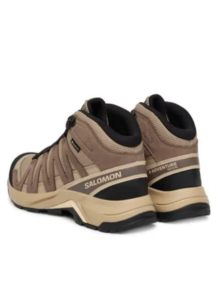 Trekking čevlji Salomon X-Adventure Recon Mid Gore-Tex rjava