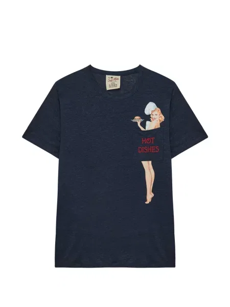 Tricou Mc2 Saint Barth de in cu imagine albastru