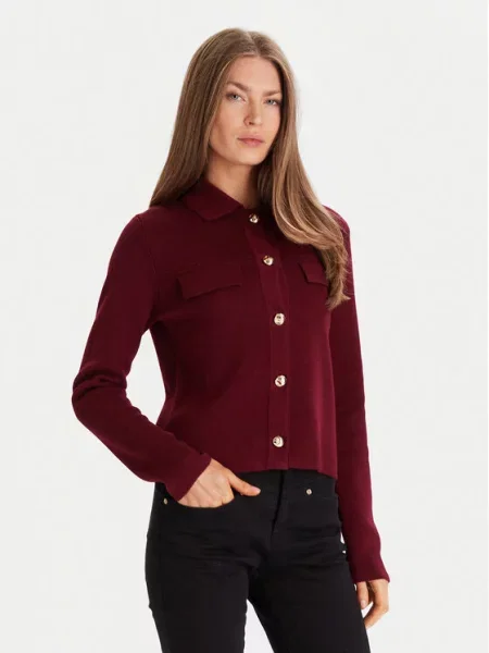 Morgan Кардиган бордовий