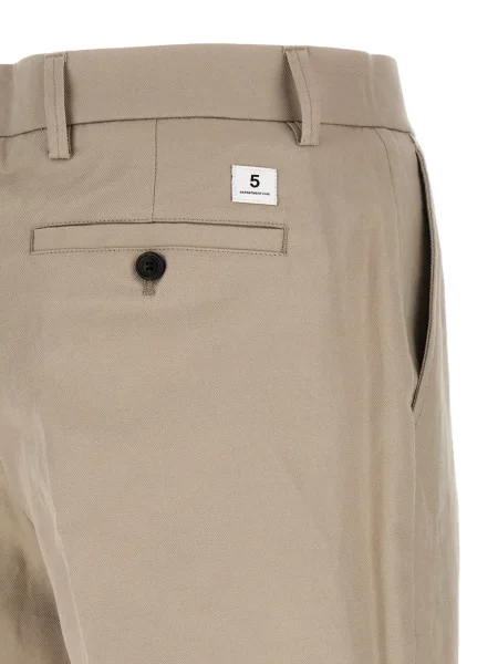 Pantaloni Department 5 plisate cu autograf
