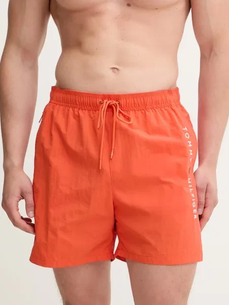 Tommy Hilfiger kopalne kratke hlače oranžna