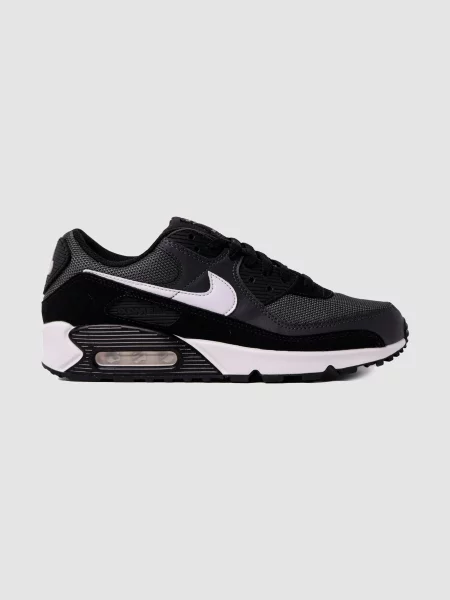 Кросівки повсякденні NIKE Air Max 90 штучна шкіра/текстиль чорний