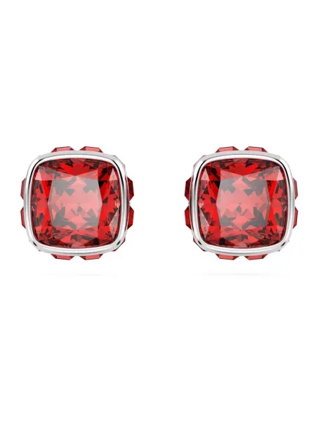Kolczyki Swarovski szare