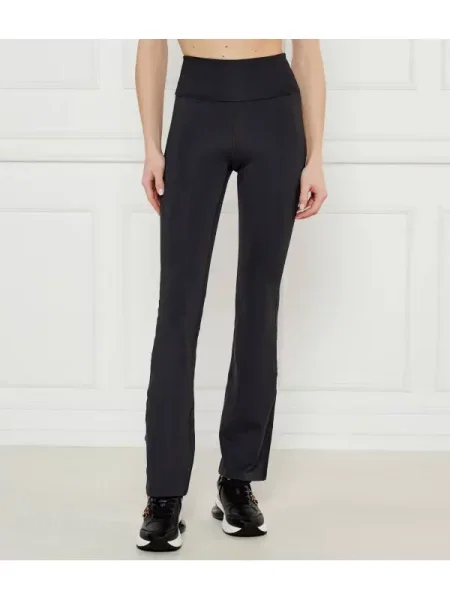 Antrenament pantaloni Calvin Klein Performance evazate negru