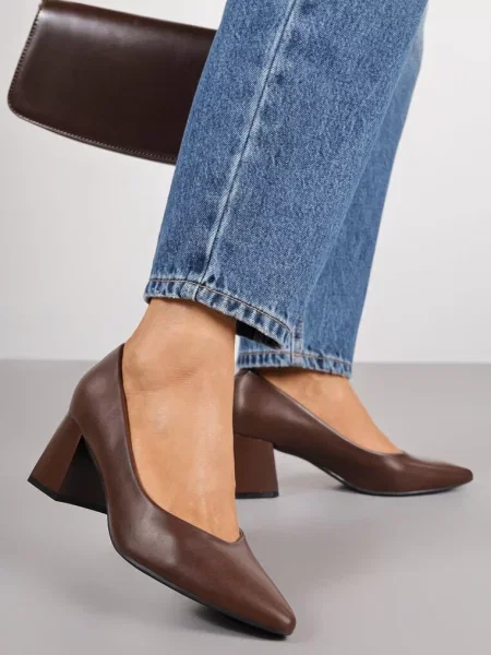 Pantofi cu Elperria maro