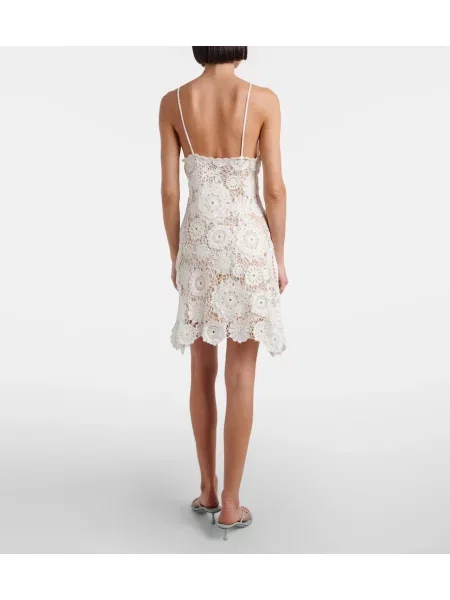 Rochie Self-portrait alb