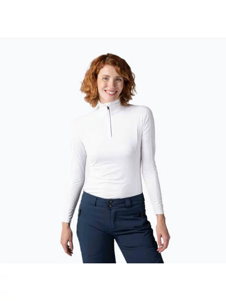 Дамски термо потник Rossignol Classique Zip white бяло