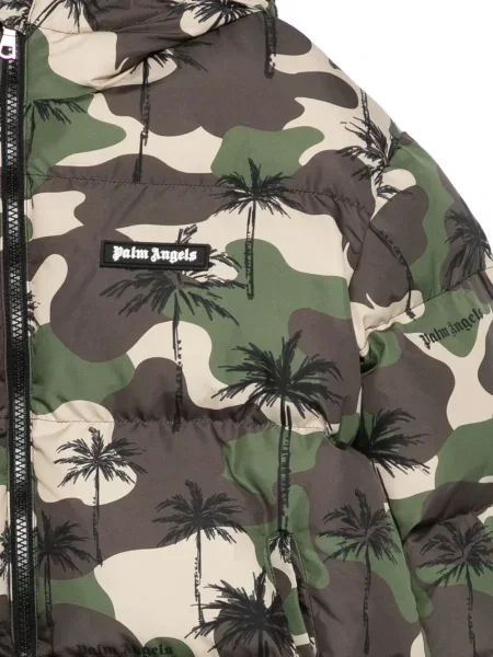 Kurtka dziecięca Palm Angels zielona