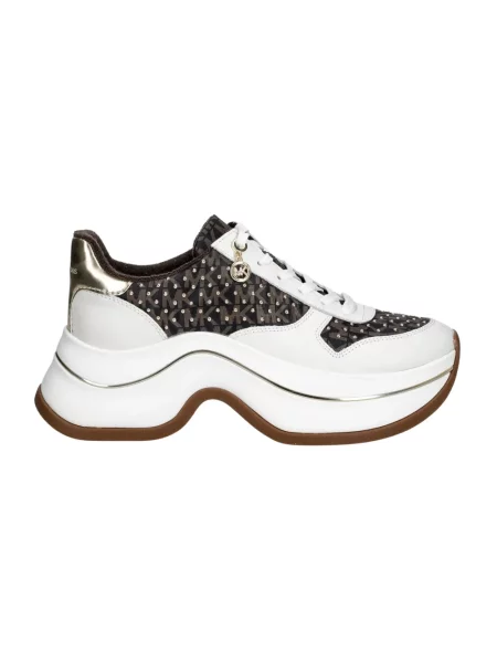 Sneakersy Michael Kors skórzane białe