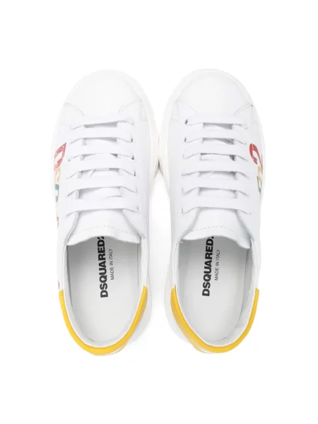 Dětské tenisky Dsquared2 bílé