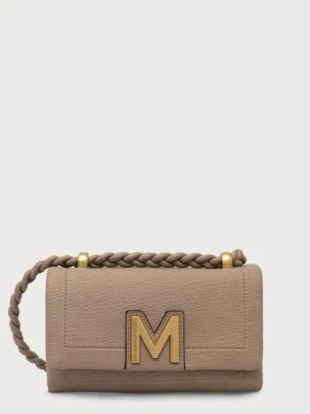 Lola Casademunt geantă crossbody pentru femei cu imitație de piele bej