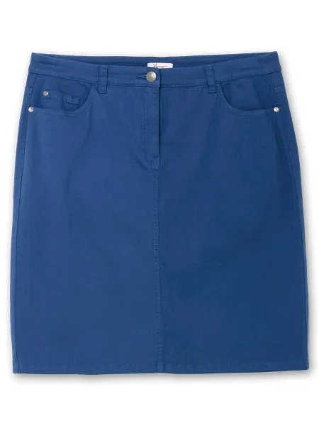 SHEEGO Fustă violet albastru