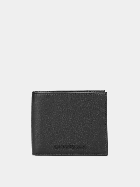 Emporio Armani Гаманець Шкіра чорний
