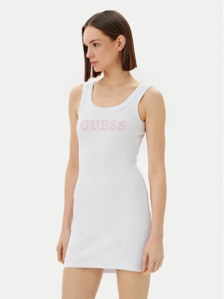 Guess Rochie de zi alb