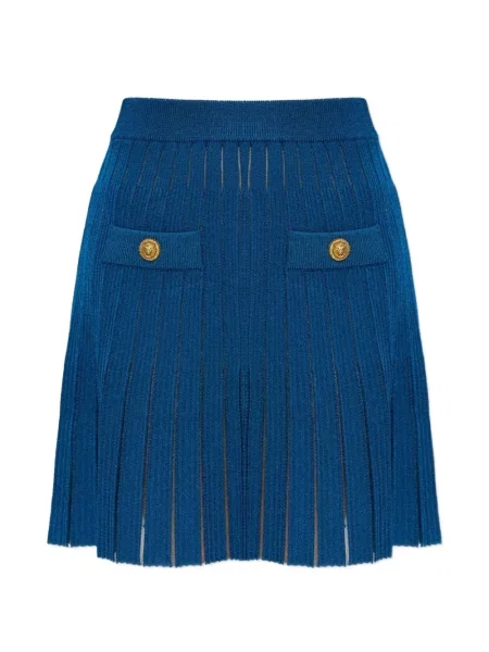 Fustă Balmain albastru